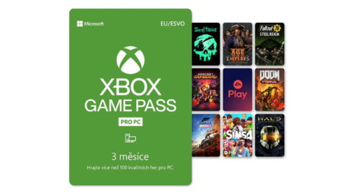 Game Pass for PC na 3 měsíce za akční cenu