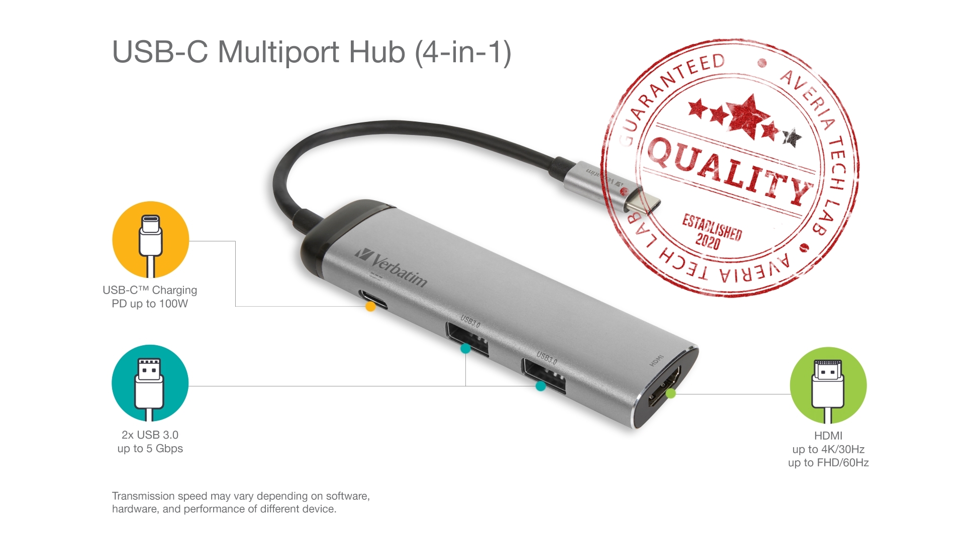 Verbatim USB-C Multiport Hub