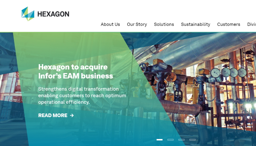 Hexagon website