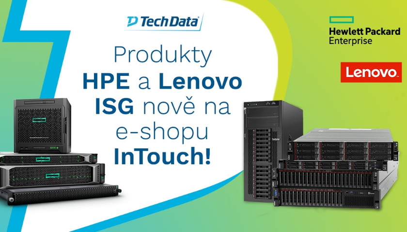TechData eshop Lenovo HPE