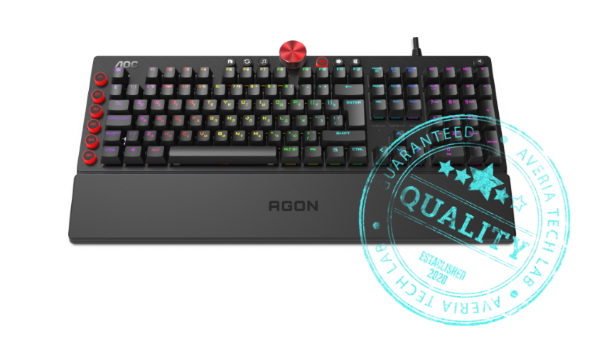 Recenze herní klávesnice AGON AGK700