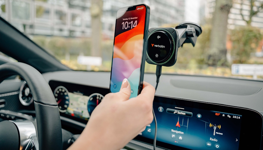 Verbatim Qi2 Charge 'n' Drive