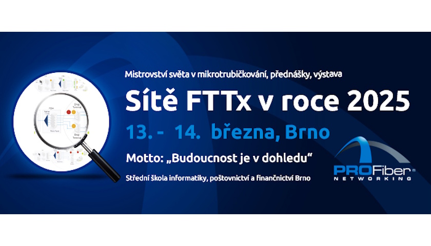 Pozvánka Seminář Sítě FTTx v roce 2025 a Mistrovství světa v mikrotrubičkování web