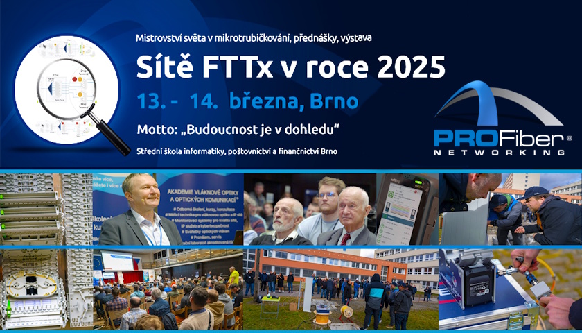 Seminář Sítě FTTx v roce 2025 a Mistrovství světa v mikrotrubičkování event