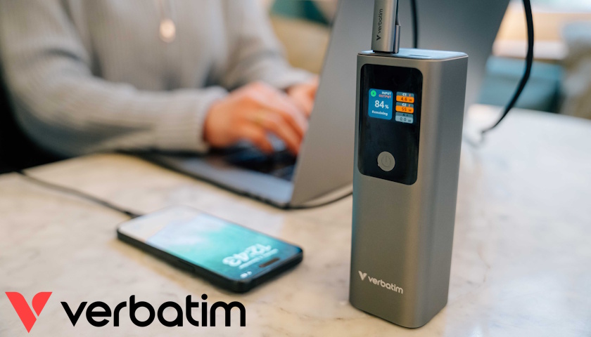 Charge 'n' Go power banka od Verbatim s kapacitou 27000mAh