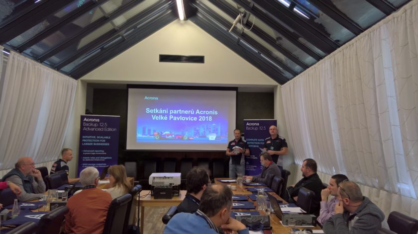 Acronis setkání partnerů
